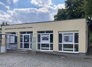 Außenansicht der Gedenkstätte für Zwangsarbeit Leipzig, 2022