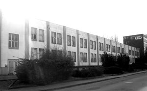 Das Gebäude des ehemaligen Frauenkonzentrationslagers "HASAG Leipzig" in der Bautzner Straße (heute Kamenzer Straße) (GfZL) 